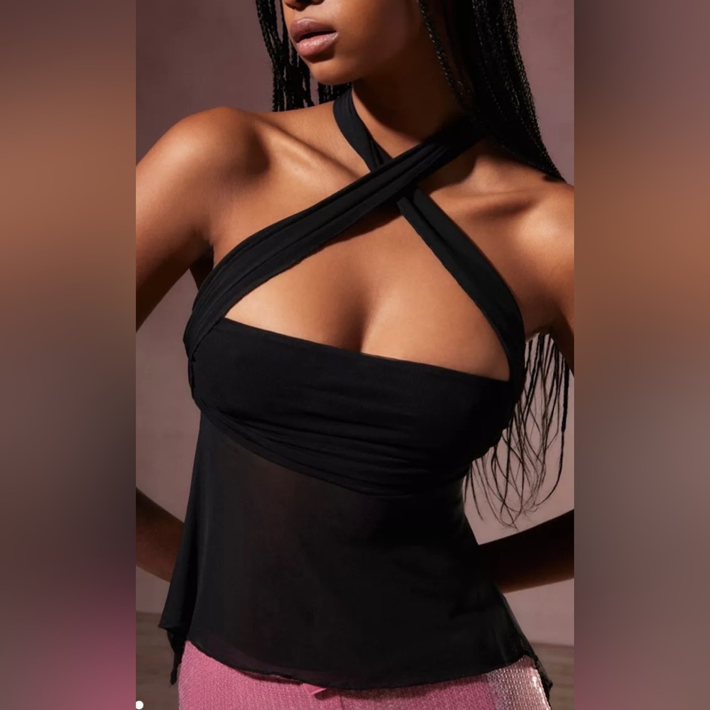 NWT Kimchi Blue Sonia Strappy Halter Top